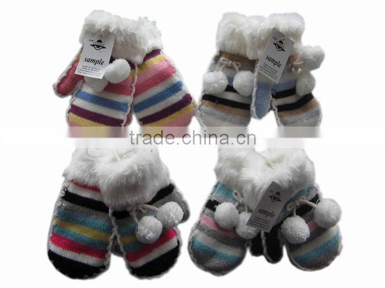 High Quality warm polar fleece long winter gloves for women