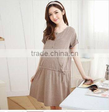 plus size summer dress pregnant evening dress short women dress