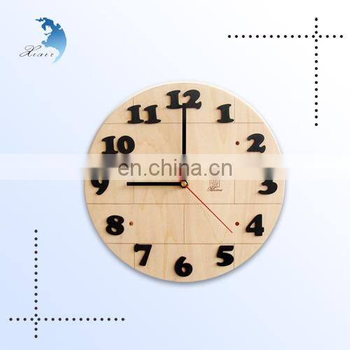 China Multi-function Antique Decorative Wall Wood Carving Clock