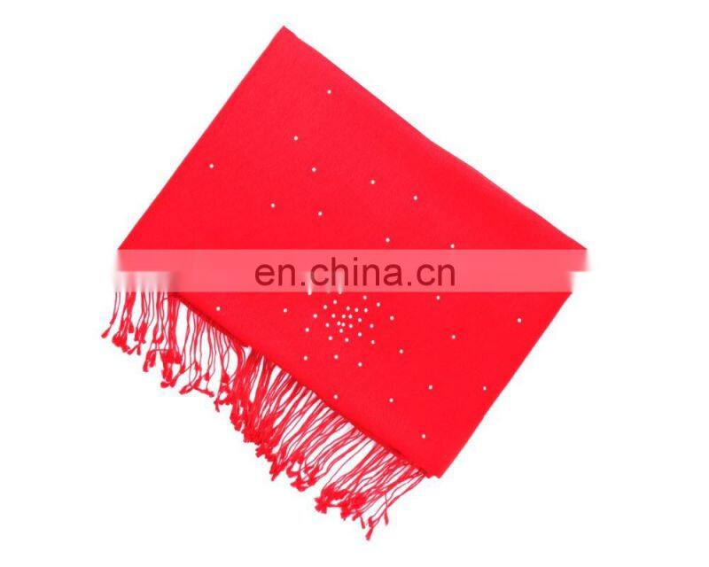Silk Pashmina wool shawls with crystal 2016