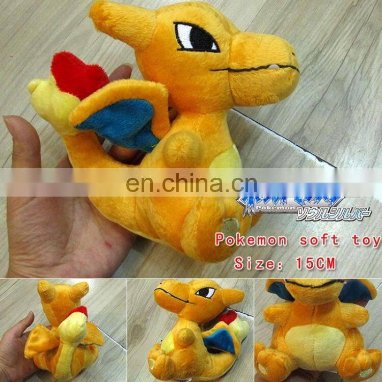 Pokemon Plush Charizard 15cm Wholesale Fashion Anime & Good Quality CosHot and New Style