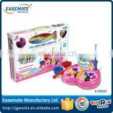 Funny plastic electric toy magnetic BO fishing game