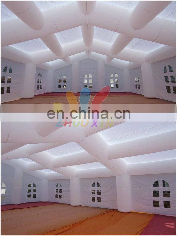 Pretty White 10x10 Tent Inflatable Wedding Party Tent for sale