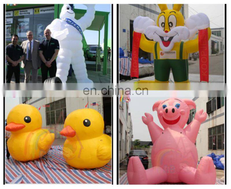New Design inflatable pvc dog decoration,giant air balloon dog inflatable model,tall cartoon characters advertising