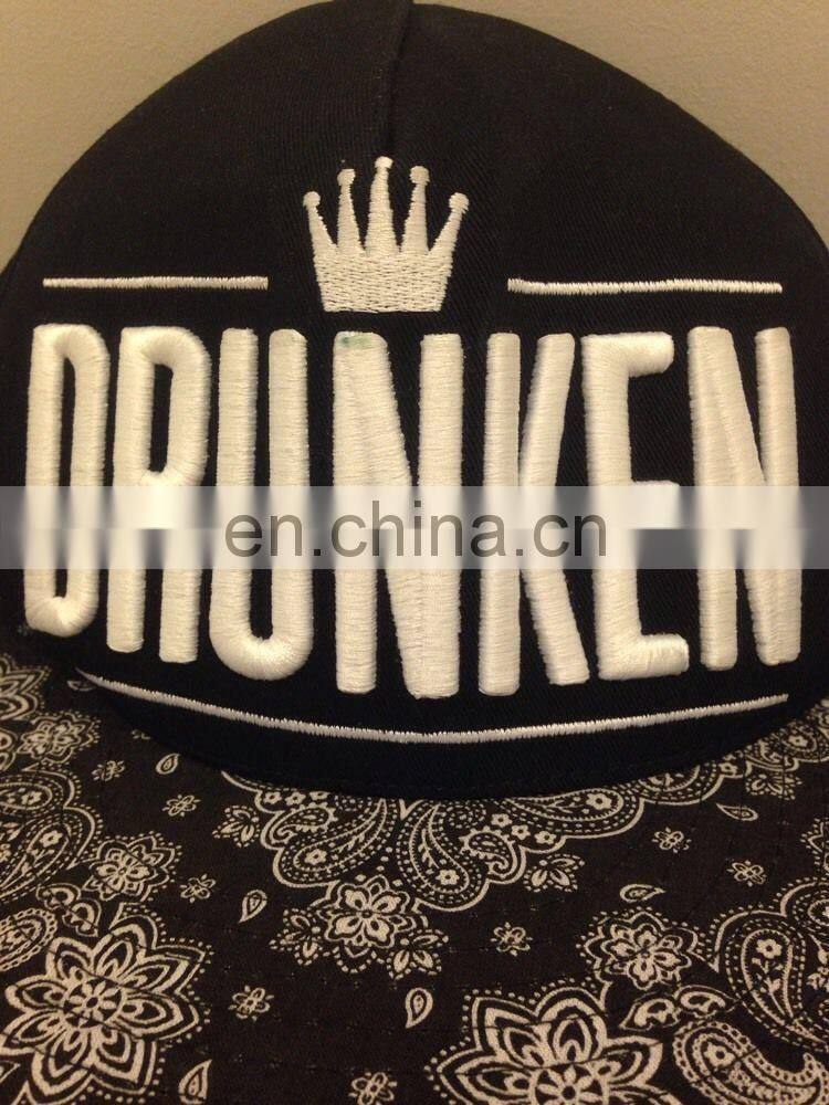 denim fabric caps - denim baseball snapbacks caps with Leather embossing patch