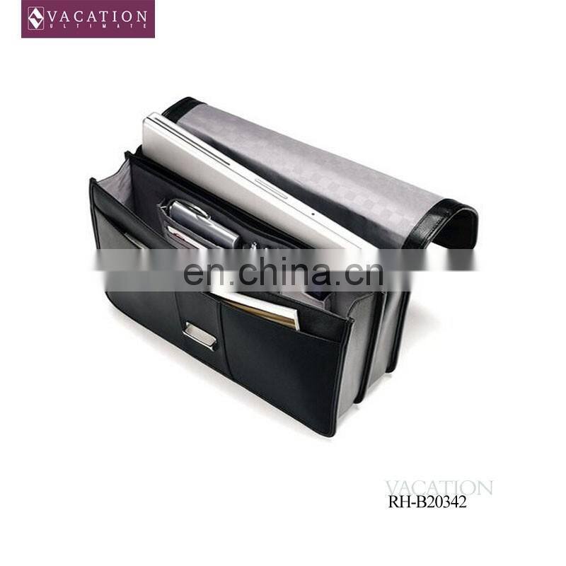 Business briefcase laptop messenger with high quality softback for businessman
