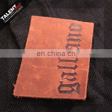 classic leather label patch