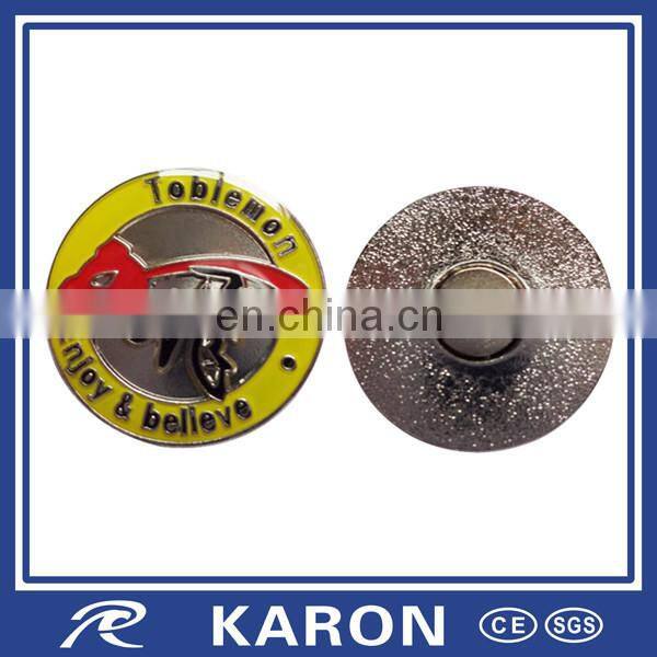 cool 3d metal golf ball line marker