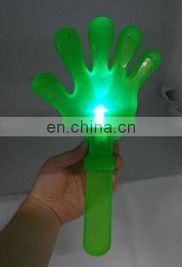 party glowing items LED plastic flashing clapper for cheer