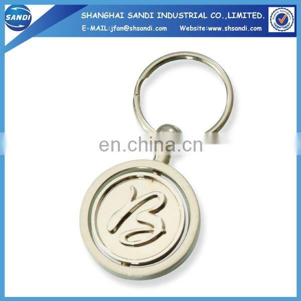 fashion car logo keychain with custom design
