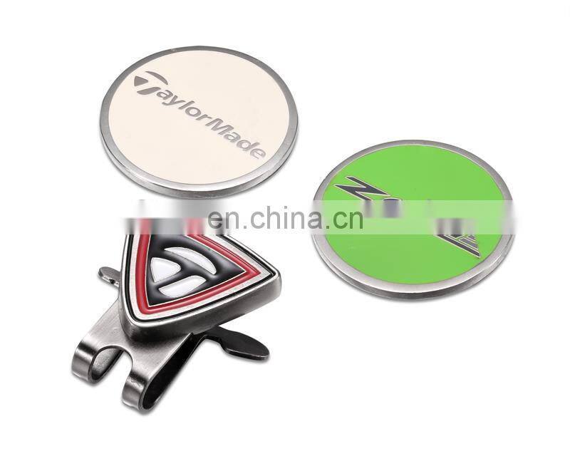 Brand New Golf Hat Cap Clip Marker Golf Accessories Ball Magnetic Hat Clips High Quality Outdoor Alloy Accessories