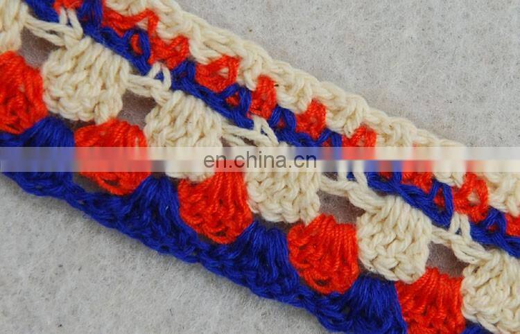 2017Double.M Fashion High Quality Colorful Handmade Trims For Garments