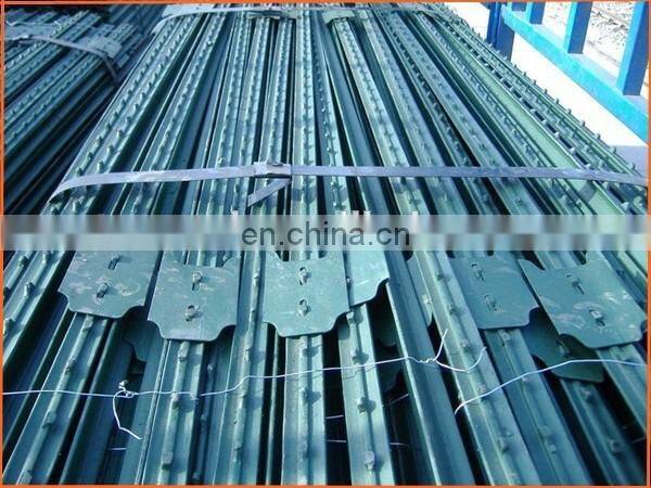 metal studded t post with spade