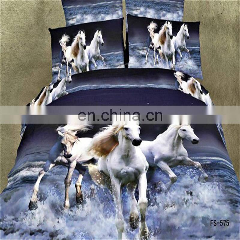 Custom bamboo bedding set 3d printed made in china chinese panda bedding set
