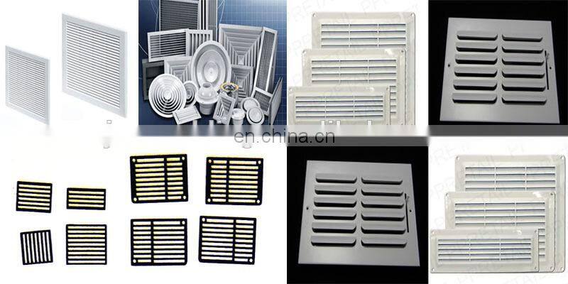 Custom different types of high quality door / air / led grille with factory price