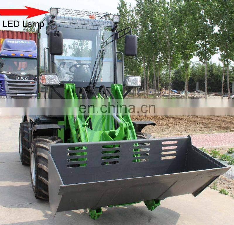 0.8ton mini comact articulated wheel loader price
