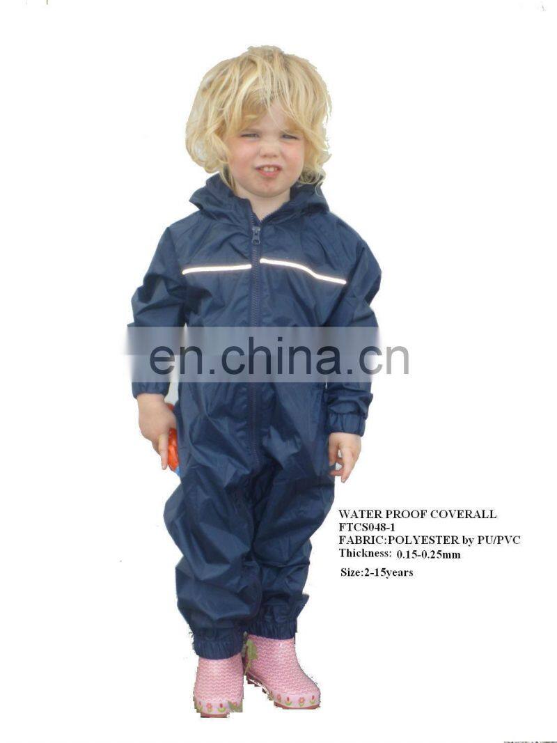 Kids hooded Wind Suit coverall