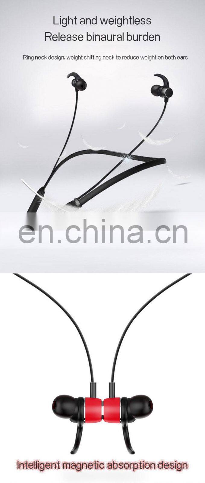 2020 New Sport Fitness Wireless Earbuds Gaming Headset Wireless Headphone Earphone Waterproof Bluetooth Neckband Headphones