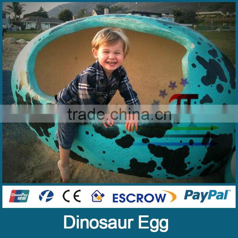 JLDE-0435 outdoor playground rides dino egg for children