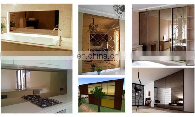 Shenzhen factory price 2mm 3mm 4mm 5mm 6mm silver mirror glass