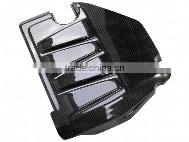 FOR EVO 10 EVO X CARBON FIBER SPARK COVER FOR MITSUBISHI LANCER EVO X EVO 10 (JSK200809)