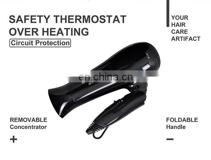 Honeyson top guest room 2000W powerful hotel hair dryer