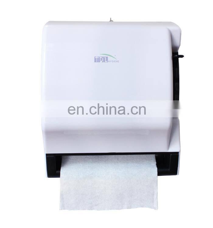 Factory Supply White Lever Hand Towel Dispenser