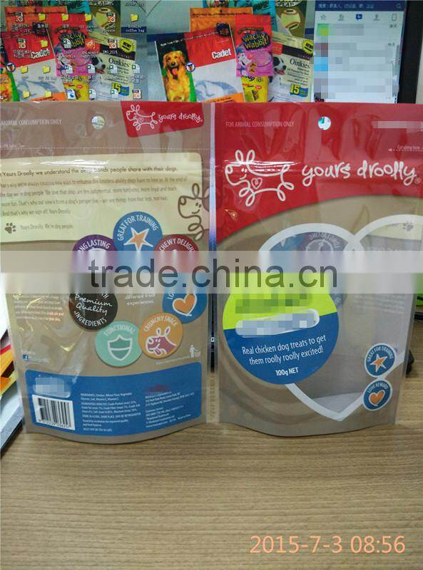 plastic packaging suppliers pouches for pet food