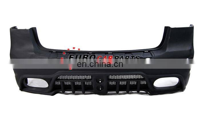 ML CLASS w166 ML320 ML350 ML400 ML63 body kit for w166 ML320 ML350 ML400 ML63 to WD style with bumper exhaust tips