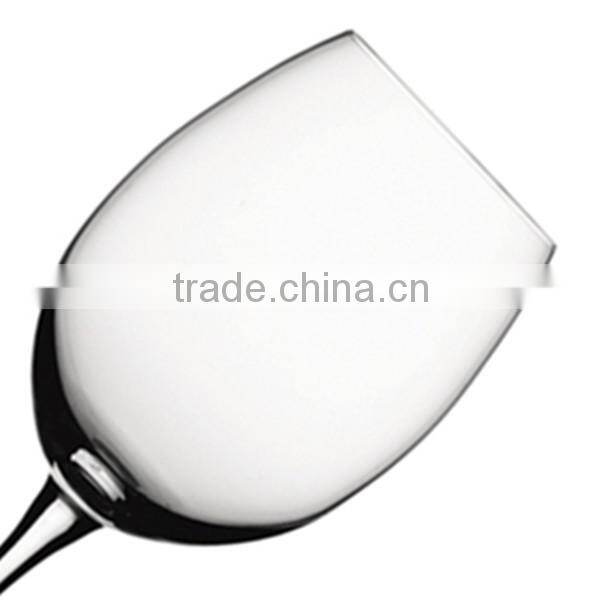 Handmade mouth blown high quality wholesale transparent glass wine bottle