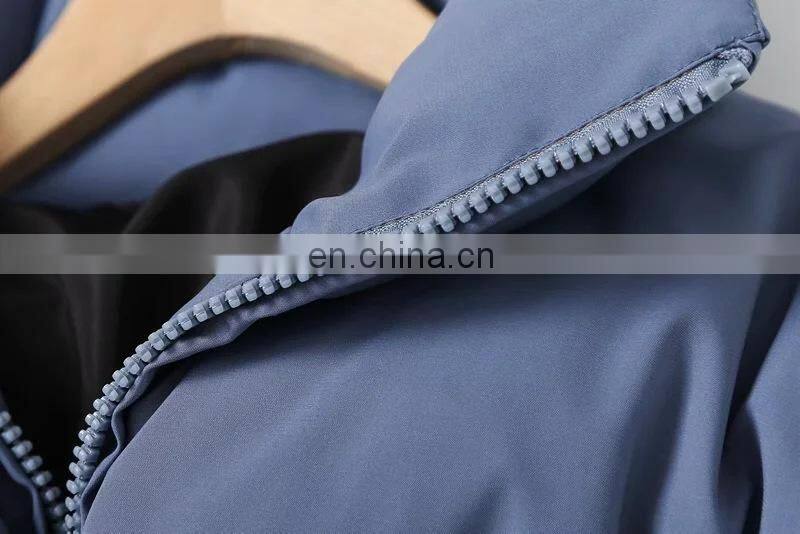 2021 autumn and winter new lazy wind thickened loose cotton jacket trend women's cotton-padded jacket bread jacket