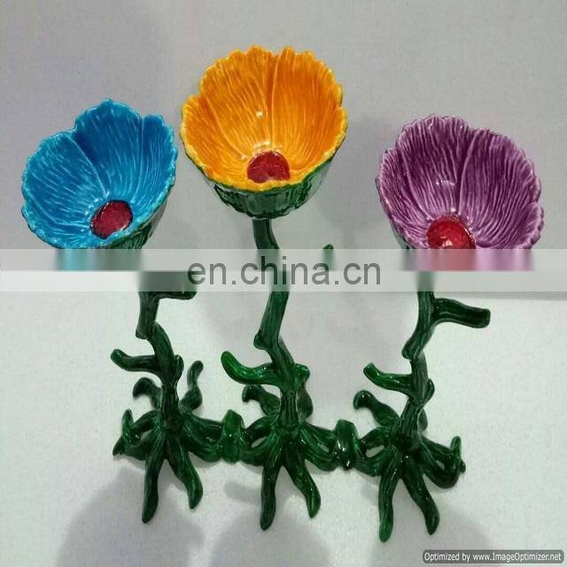 black & gold metal bowl