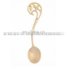 gold plated cutlery set