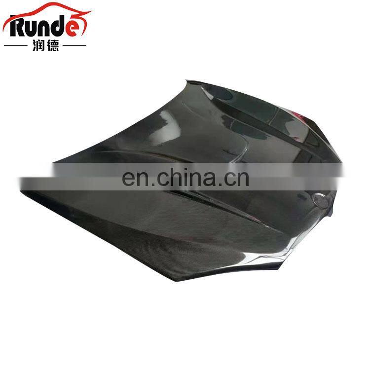 Runde Hood Fireproof Covers Car Carbon Fiber For BMW X5X6F15F16 Haman Style Hood