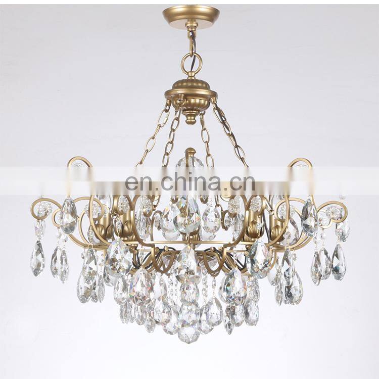 Stainless Steel and K9 Crystal for Living Room Bedroom Restaurant Dining Room 500mm Chandelier
