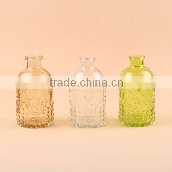 Vinytage samll glass flowers vase