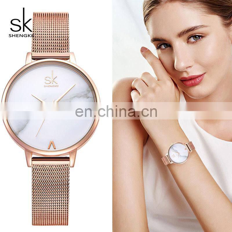 SHENGKE Luxury Jewelry Watches Bracelets & Bangles Watch Earring Necklace Jewelry Findings&Components K0039L12