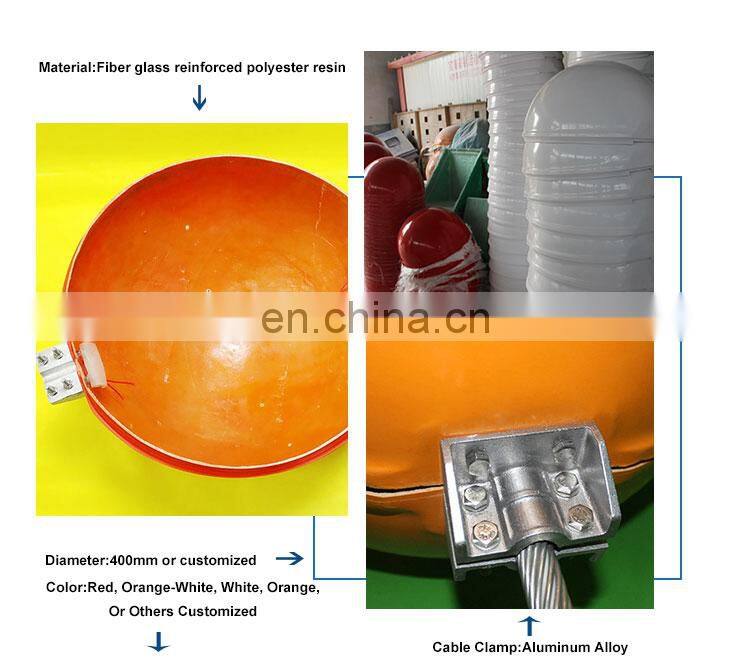 obstruct marking sphere aircraft warning lights power line marker ball