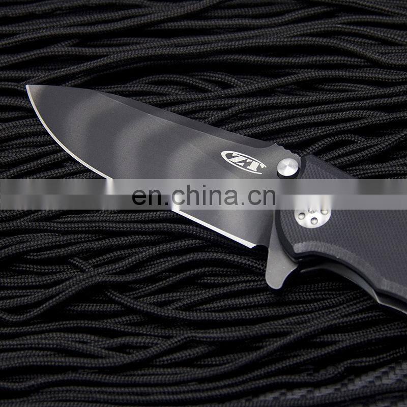 ZT0562 High Hardness Survival Camping Hunting Outdoor Survival Portable Pocket Folding Knife Portable Knives Blade Wilderness