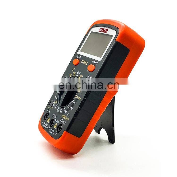 Multimeter New Meter Factory Direct Outlet Digital Multimeter 600V AC Current Intelligent Multimeter