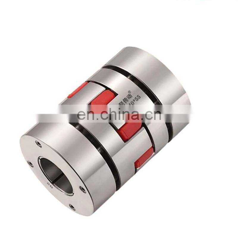 DFZG Stainless Steel Plum Flower Locking Assemblies Flexible Shaft Coupling Series Spider Jaw Coupling