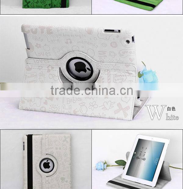 High Quality 360 Degree Rotating 7.85 Inch Tablet Case, tablet protective case, tablet leather case