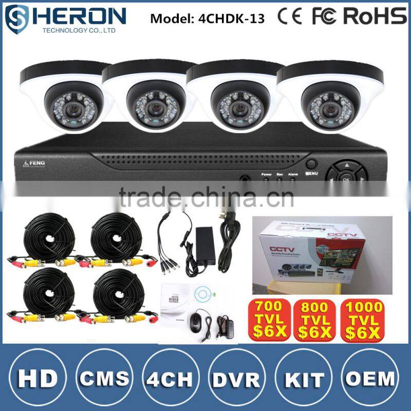 Top 10 cctv cameras DIY 4ch8ch16ch 720p960p dvr camera ahd cctv camera system