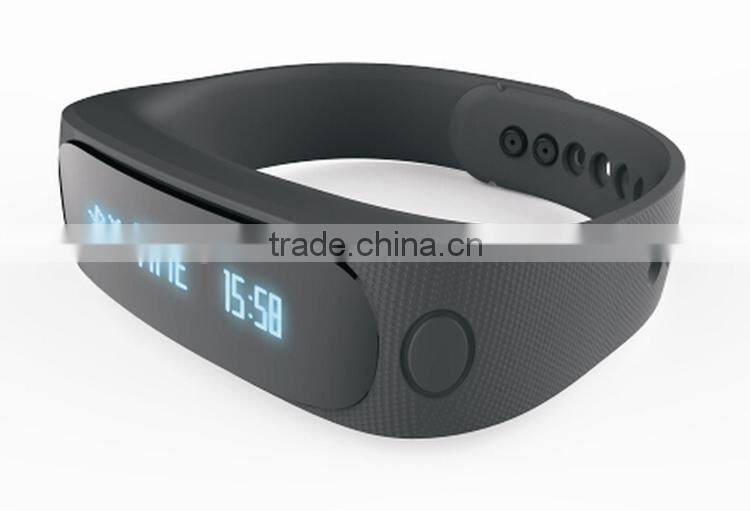 New Product Phone Camera/Video Remote Connected by V4.0 Bluetooth Standby Bracelet Watch