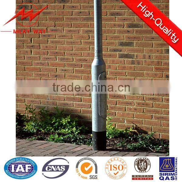 hot dip galvanized 20m steel tower for power transmission