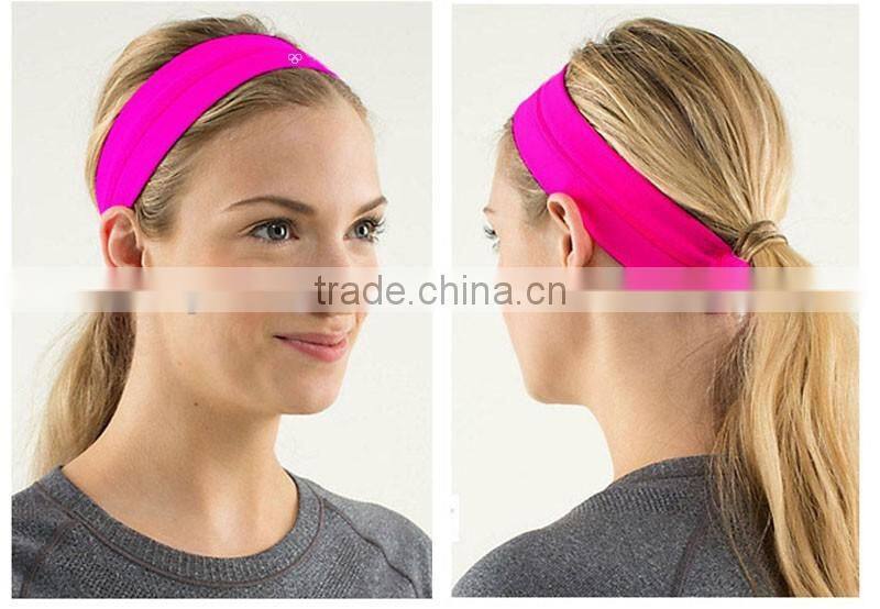 (Trade accurance) Wholesale custom men Colorful design breathable sports elastic headband