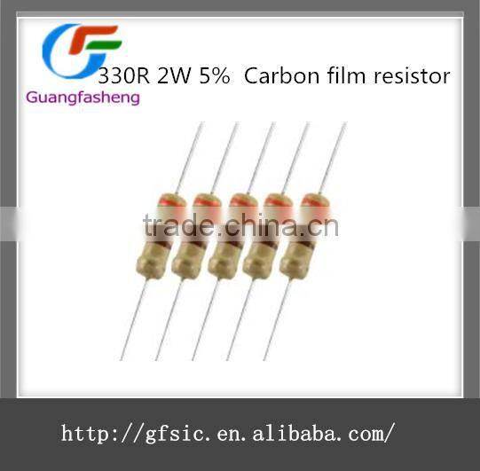 330R 2W 5% Carbon film resistor