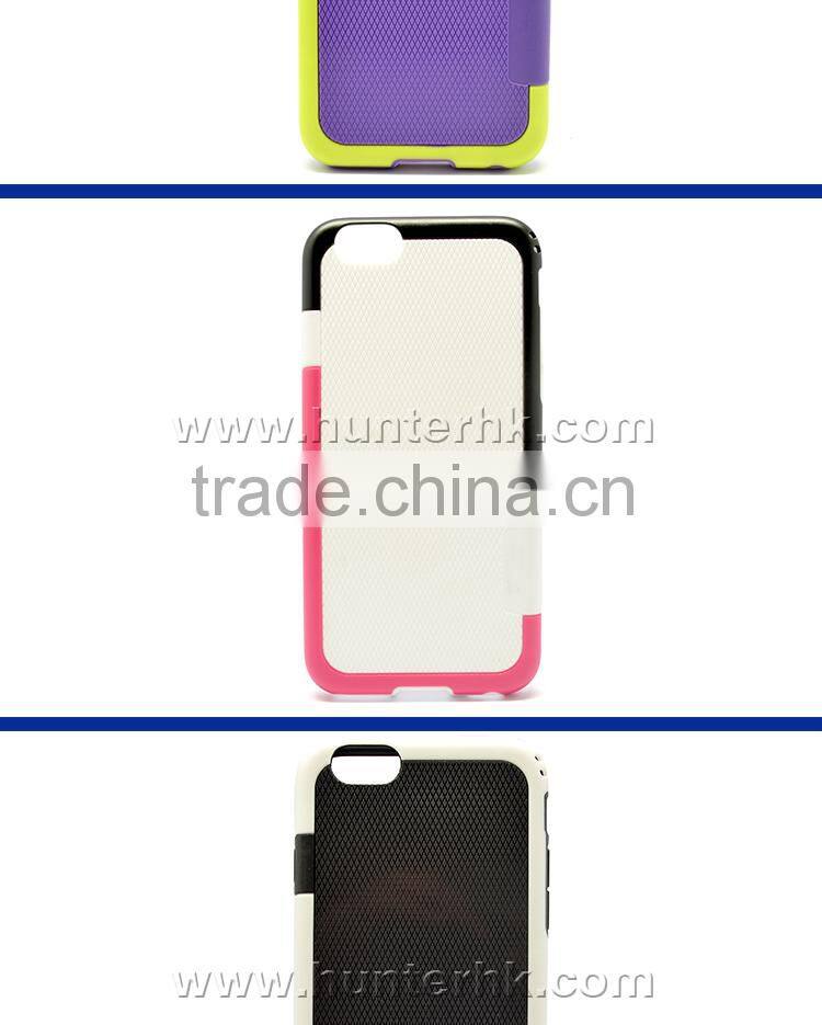 Double Color TPU Frame Jelly Case For 6G 4.7 Inch