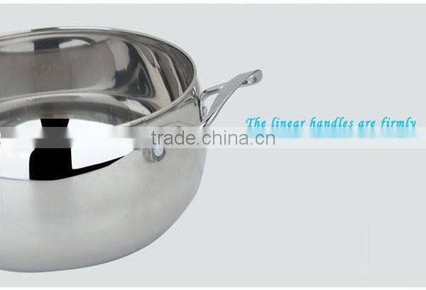 Kitchen Accessories Wholesale Stainless Steel Cooking Pot Set