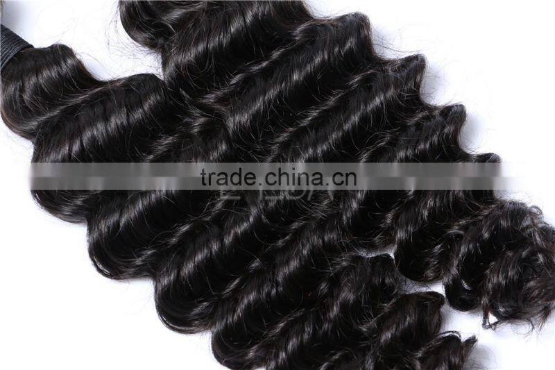 Extension natrual hair indian human Indian water wave hair